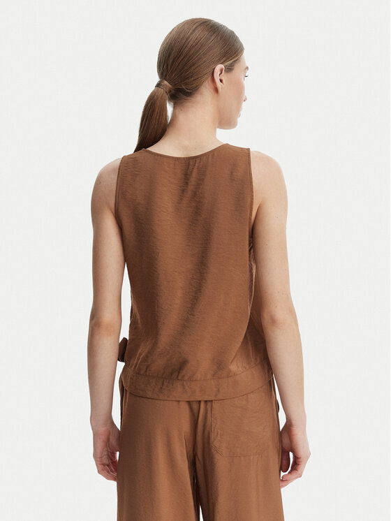 Marella Marella Top Umico 2613161024 Marrón Regular Fit