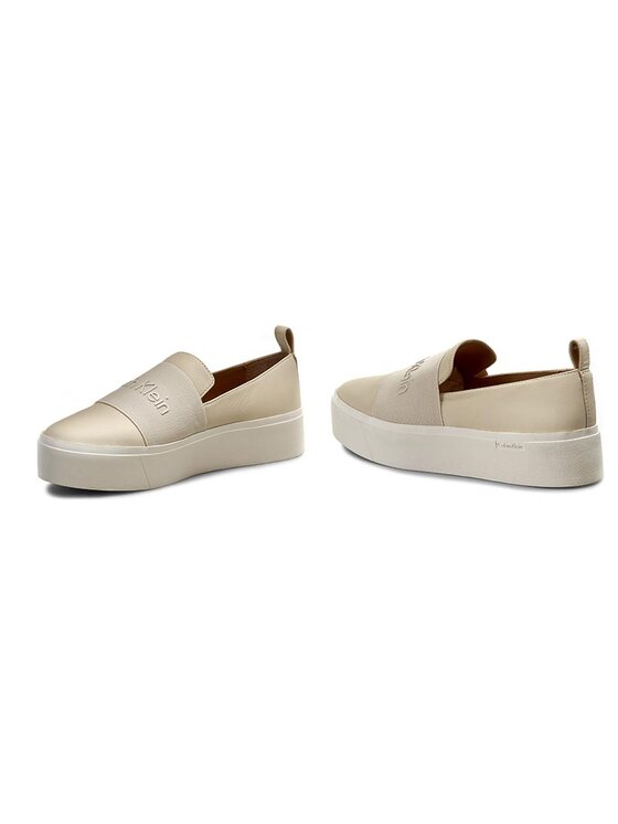 Calvin Klein Teniszcipő Calvin Klein Jacinta E4745 Bézs