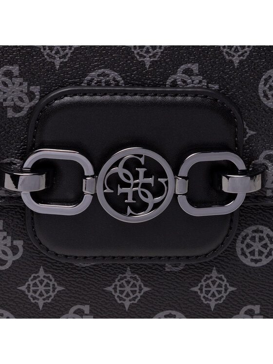 Guess Τσάντα Guess Hensely Logo HWPM83 78210 Μαύρο