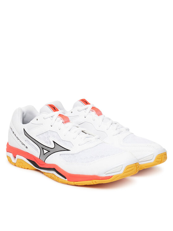Mizuno Взуття у спортзал Mizuno Wave Phantom 3 X1GA2260 Білий