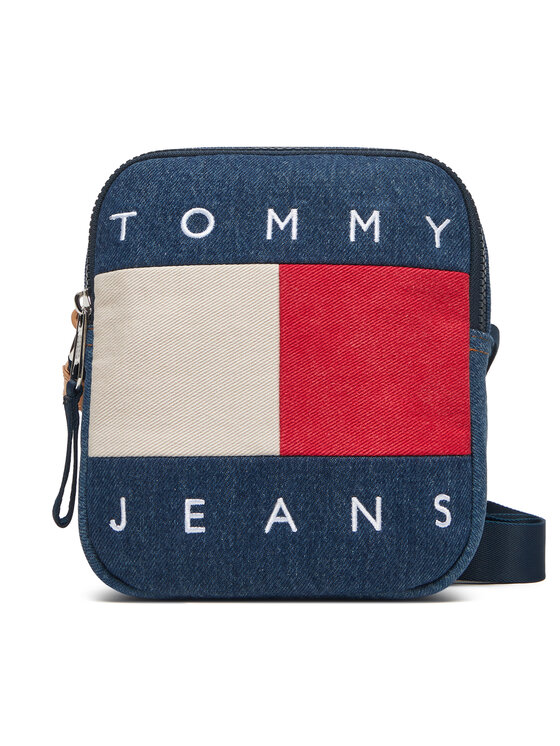Tommy Jeans Мъжка чантичка Tommy Jeans Tjm Archive Denim Reporter AM0AM13814 Син
