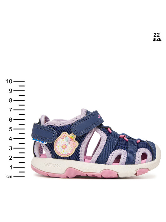 Geox Sandały Geox B Sandal Multy Girl B650DA 01450 C4215 M Granatowy