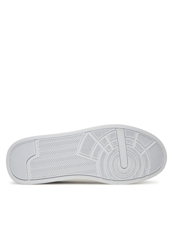 Tommy Hilfiger Sneakers Tommy Hilfiger Th Court Zip FM0FM05730 Bianco