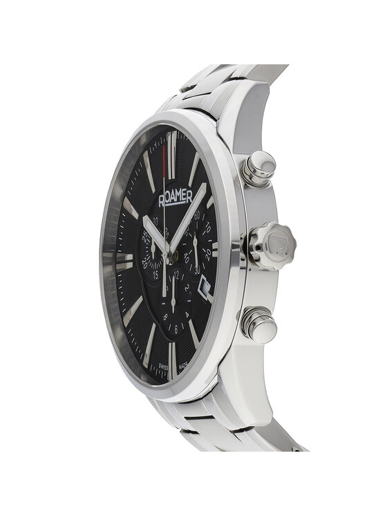 Roamer Годинник Roamer Superior Chrono 508837 41 55 50 Срібний