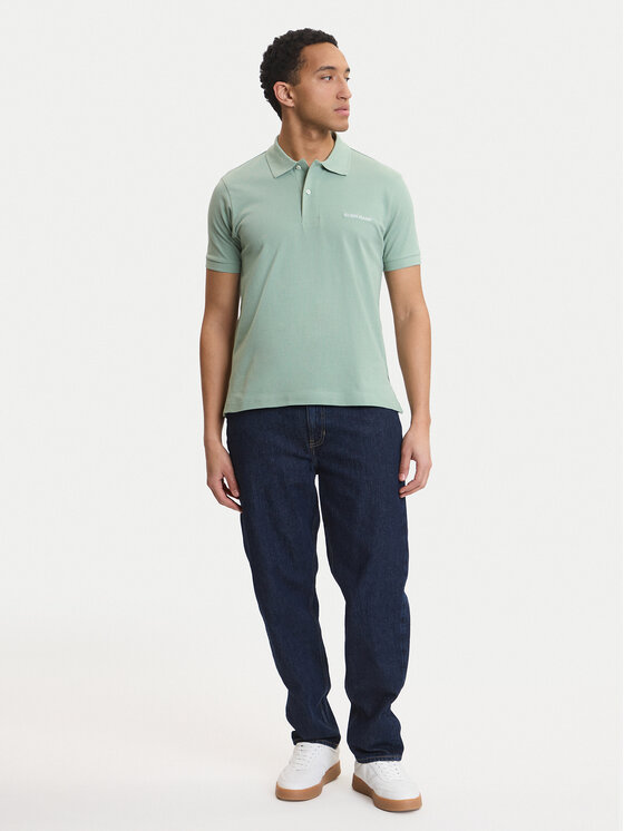 Guess Jeans Guess Jeans Поло M4BP29 KCJV1 Зелений Regular Fit