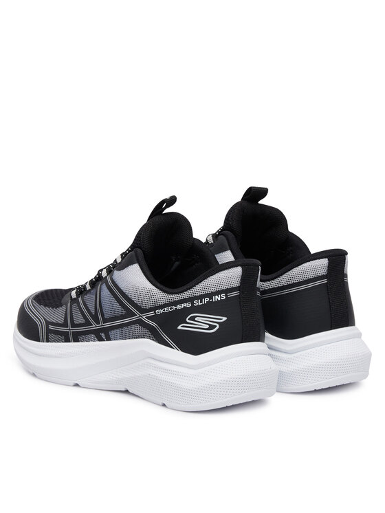 Skechers Sneakers Skechers Microspec Velocity - Grid-Shift 404220L/BKSL Negru