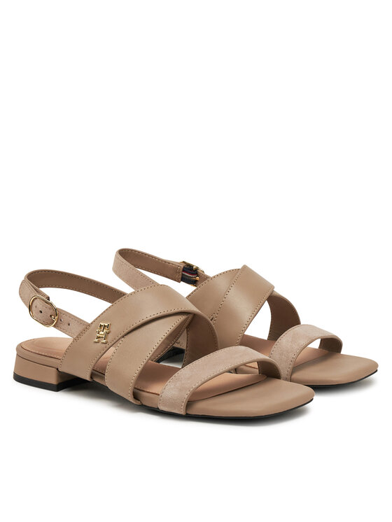 Tommy Hilfiger Sandály Tommy Hilfiger FW0FW08507 Béžová
