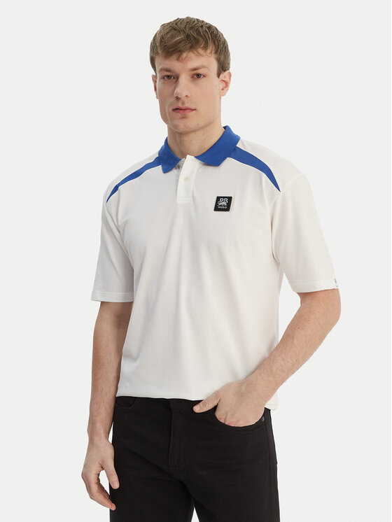 HUGO HUGO Polo Dunios_RB 50559650 Blanco Regular Fit