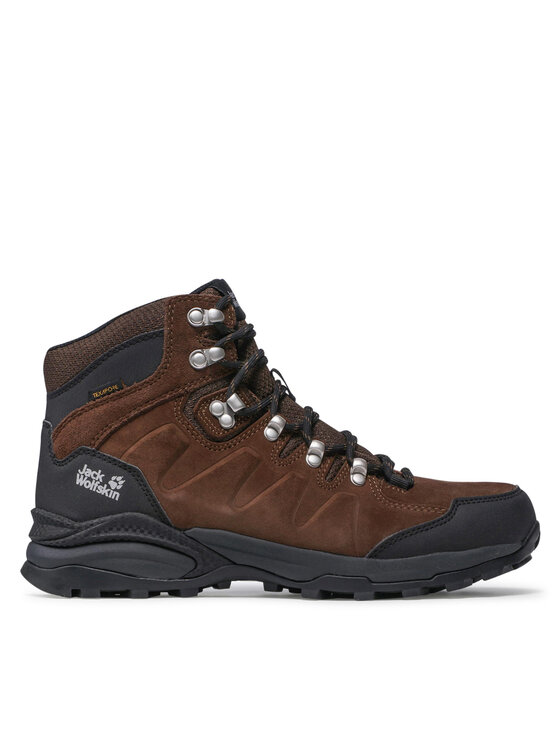 Jack Wolfskin Туристически Jack Wolfskin Refugio Texapore Mid M 4049841 Кафяв