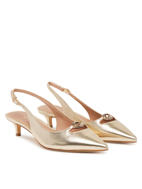 Guess Lodičky Guess FLTJES LEM05 Zlatá