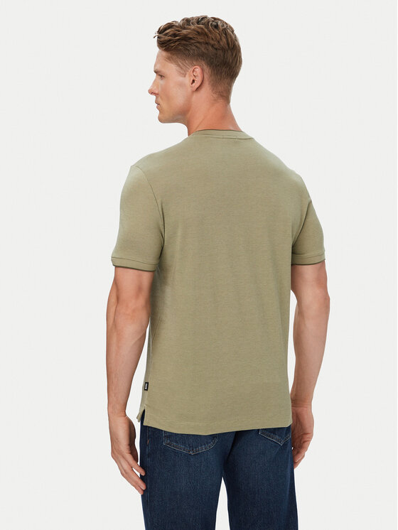 BOSS BOSS Camiseta H-Thompson 81 50565742 Caqui Regular Fit