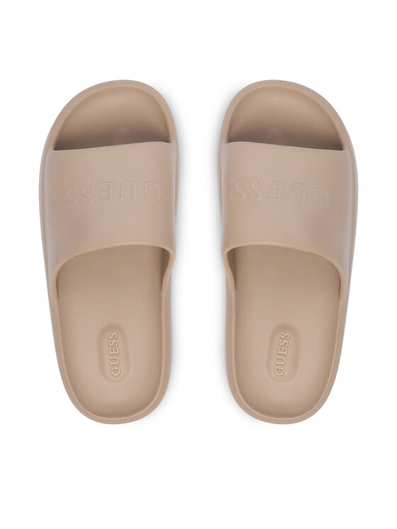 Guess Шльопанці Guess F6GZ04 BB00F Бежевий