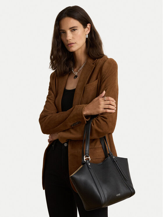 LAUREN RALPH LAUREN Geantă LAUREN RALPH LAUREN 431P18711002 Negru
