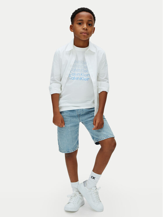 Calvin Klein Jeans Calvin Klein Jeans Camiseta LVCKSJA10B Blanco Regular Fit