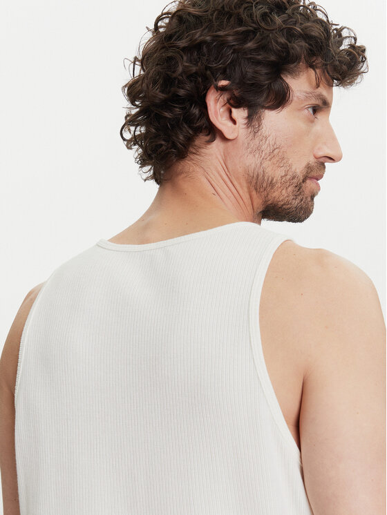 Gap Gap Camiseta sin mangas 768254-00 Écru Regular Fit