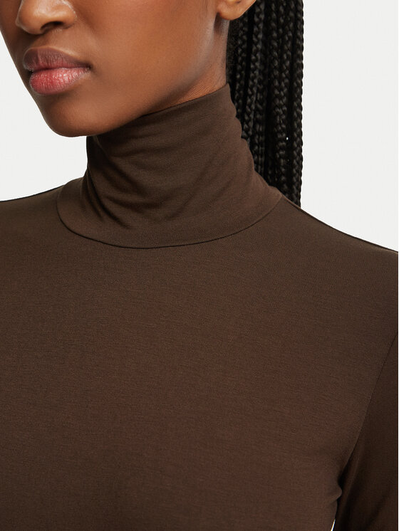 Weekend Max Mara Weekend Max Mara Гольф Multif 2625946012 Темно-коричневий Regular Fit
