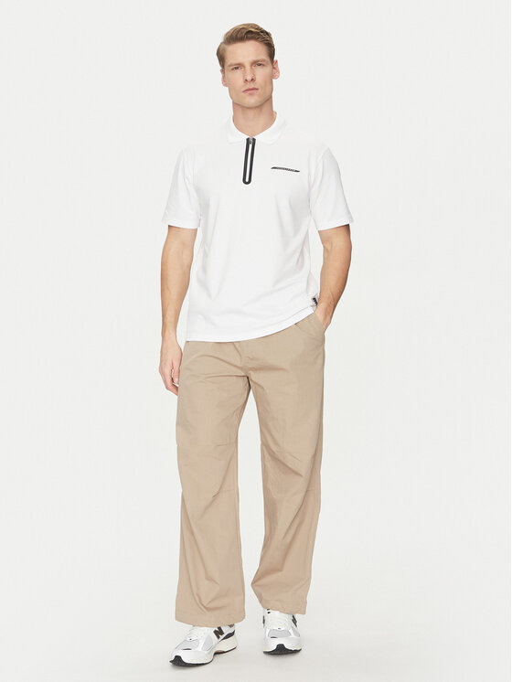 Jack & Jones Jack & Jones Поло Fusion 12273127 Білий Regular Fit