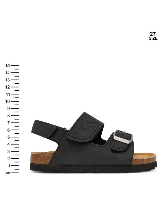 Calvin Klein Sandale Calvin Klein Velcro V3X2-83328-0315 M Crna