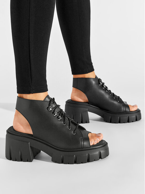 Altercore Sandale Altercore Skylar Vegan Crna