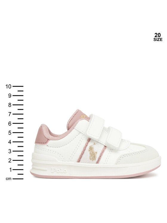 Polo Ralph Lauren Снікерcи Polo Ralph Lauren Heritage Court III T-Toe Ez RL03360101 Білий