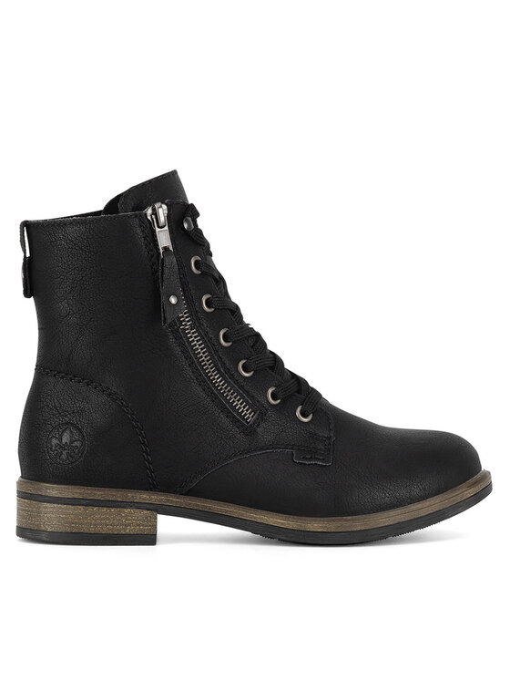 Rieker Зимни обувки Rieker 72221-00 Черен