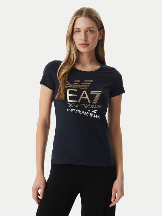 EA7 Emporio Armani EA7 Emporio Armani Camiseta 7W000977 AF10373 UB102 Azul marino Regular Fit