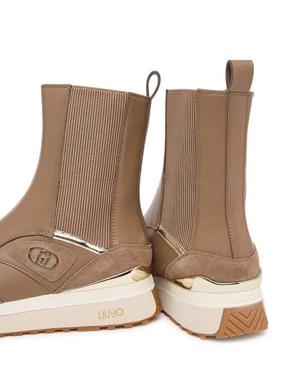 Liu Jo Сникърси Liu Jo Maxi Wonder 104 BF6071 P0304 Кафяв