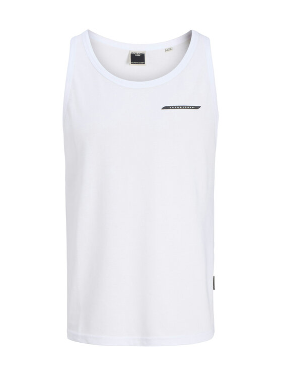 Jack & Jones Jack & Jones Майка Fusion 12276614 Білий Regular Fit