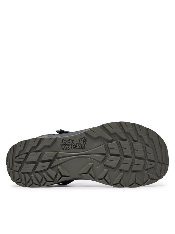 Jack Wolfskin Босоніжки Jack Wolfskin Ridge A65589 Чорний