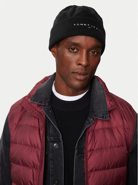 Tommy Jeans Kapa Tommy Jeans AM0AM12638 Crna