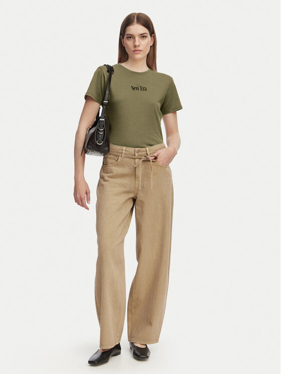 ONLY ONLY Camiseta Lucy 15346760 Marrón Regular Fit