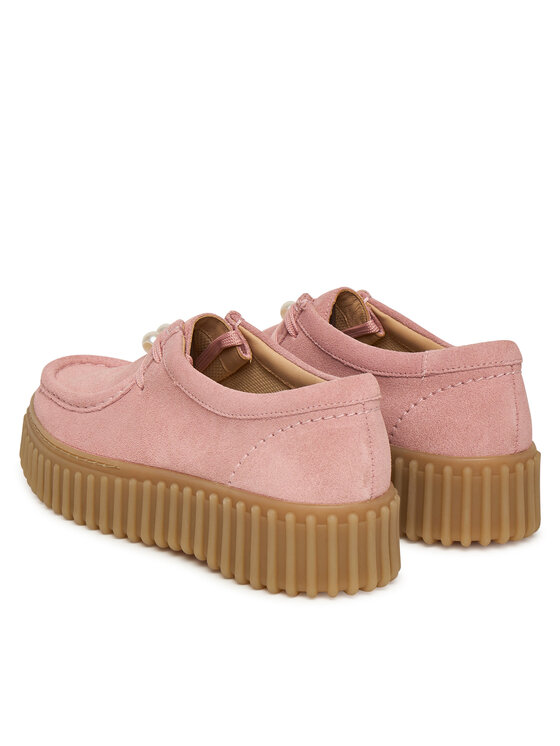 Clarks Polobotky Clarks Torhill Bee 26184585 Růžová