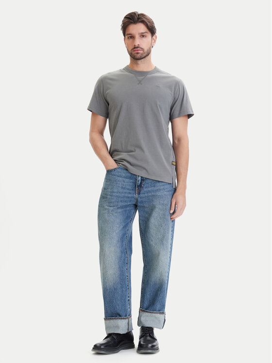 G-STAR G-Star Raw Футболка Nifous D24449-336 Сірий Regular Fit