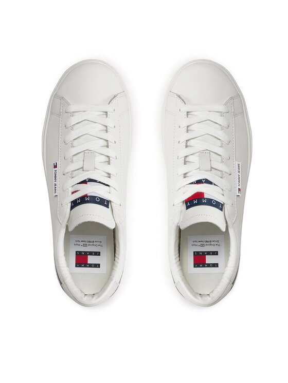 Tommy Jeans Αθλητικά Tommy Jeans Tjw Cupsole Sneaker Ess EN0EN02508 Λευκό