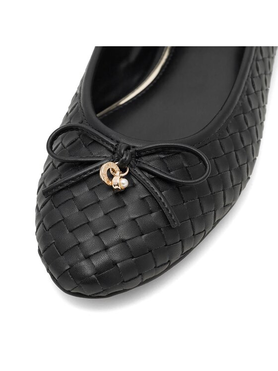 Nine West Baleriny Nine West 123AL1260 Czarny
