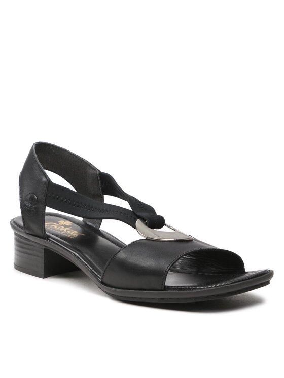 Rieker Sandali Rieker 62662-01 Nero