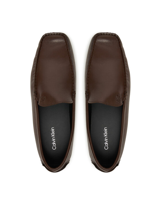 Calvin Klein Mokasīni Calvin Klein Driver Lth HM0HM01864 Brūns