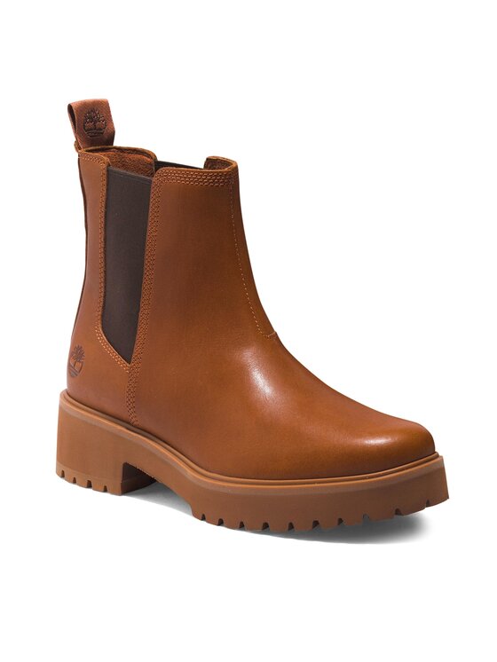 Timberland Челсі Timberland Carnaby Cool Basic Chlsea TB0A41E6F131 Коричневий