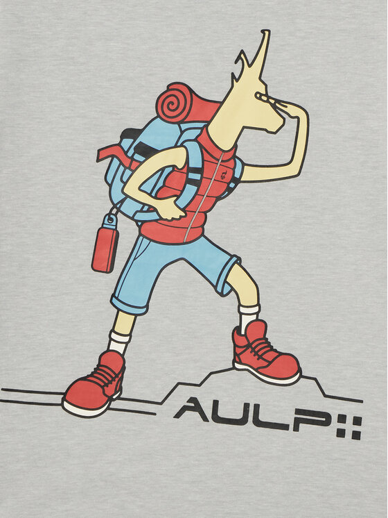 Aulp Aulp Majica Timon Siva Regular Fit