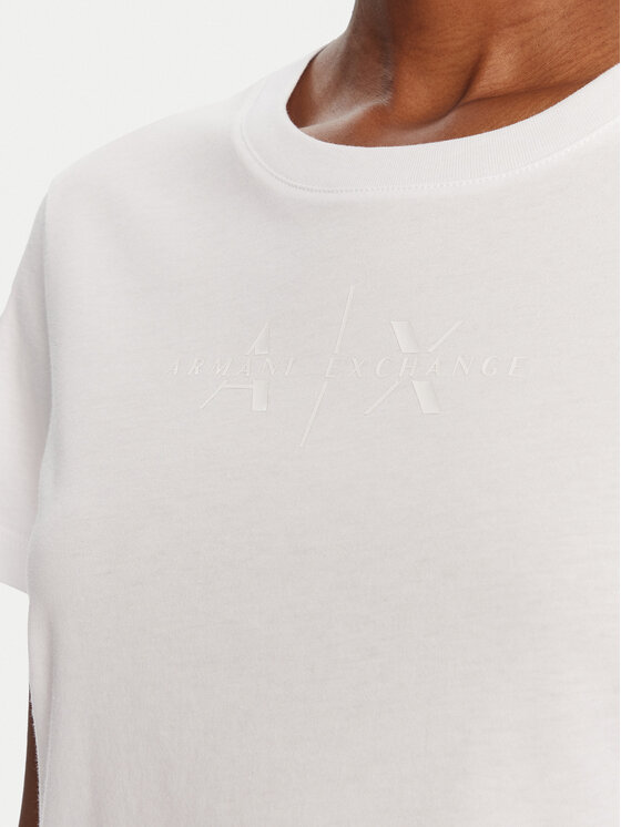 Armani Exchange Armani Exchange Camiseta XW001366 AF10356 U0002 Blanco Regular Fit