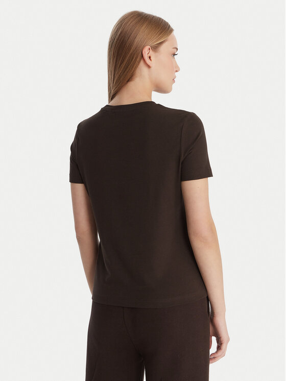Guess Guess Camiseta V6RI07 J1314 Marrón Regular Fit