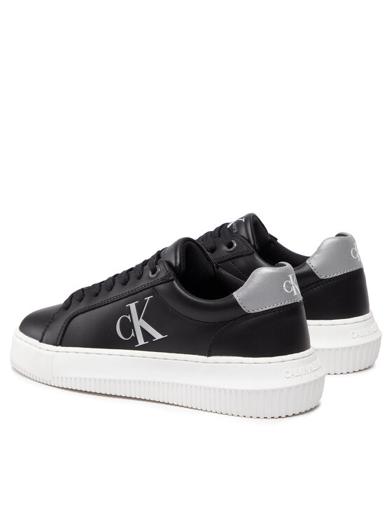 Calvin Klein Jeans Snīkeri Calvin Klein Jeans Chunky Cupsole Laceup Low Ess M YW0YW00701 Melns