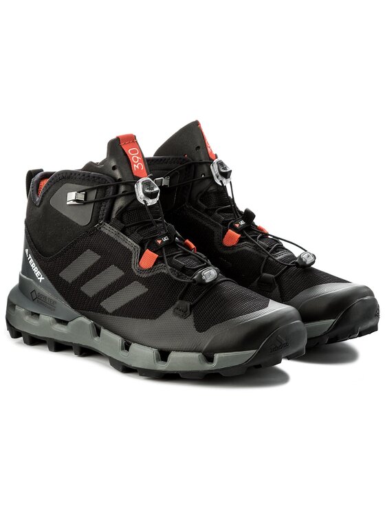 adidas Trekkingi adidas Terrex Fast Mid Gtx-Surrou GORE-TEX BB0948 Czarny