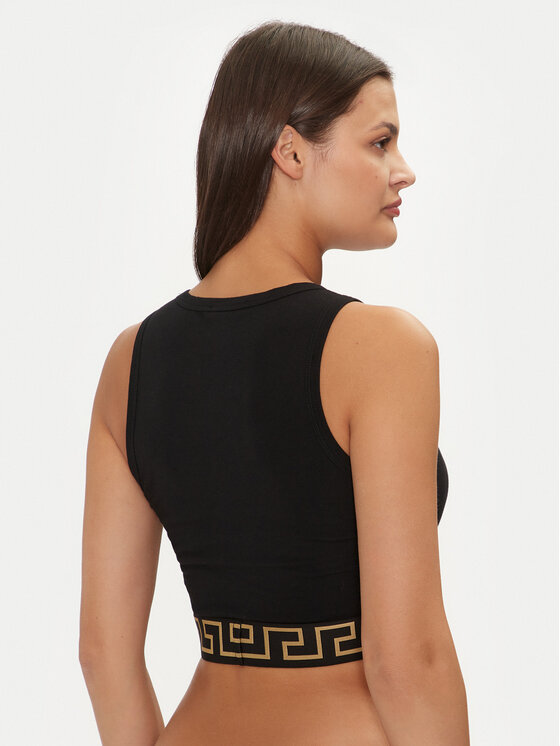 Versace Versace Top nedrček 1008598 1A10011 Črna Slim Fit