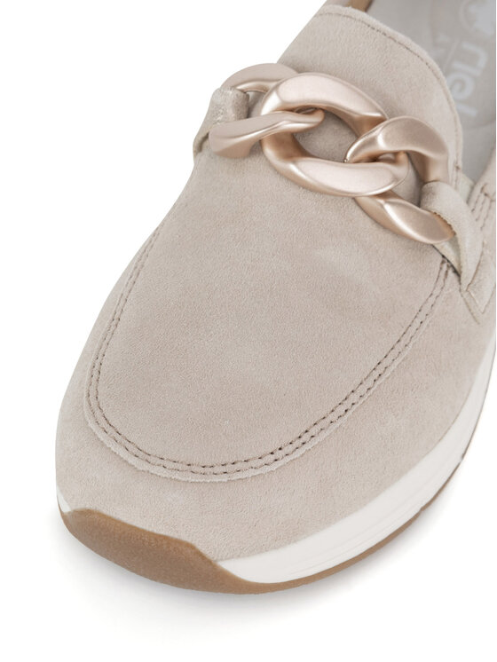 Rieker Loaferice Rieker 58944-60 Bež