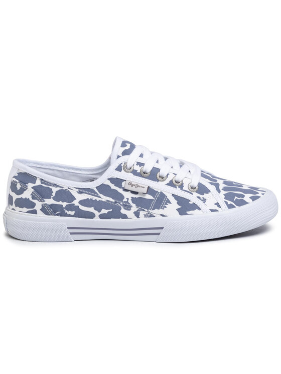 Pepe Jeans Tenisky Pepe Jeans Aberlady PLS30951 Biela