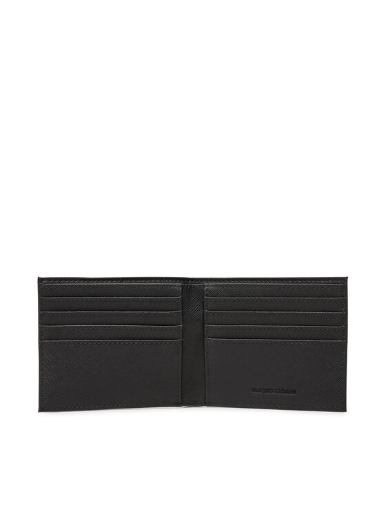 Emporio Armani Juego de cartera y tarjetero Emporio Armani Y4R237 Y138E Negro