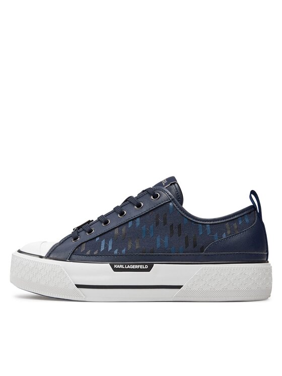 KARL LAGERFELD Plátěnky KARL LAGERFELD KL50424 Tmavomodrá