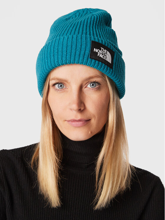 The North Face Cepure The North Face Salty Lined Beanie NF0A3FJW2W91 Tirkīzs