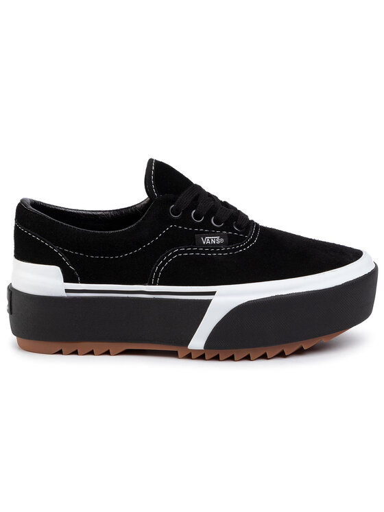 Vans Πάνινα παπούτσια Vans Era Stacked VN0A4BTOLF91 Μαύρο